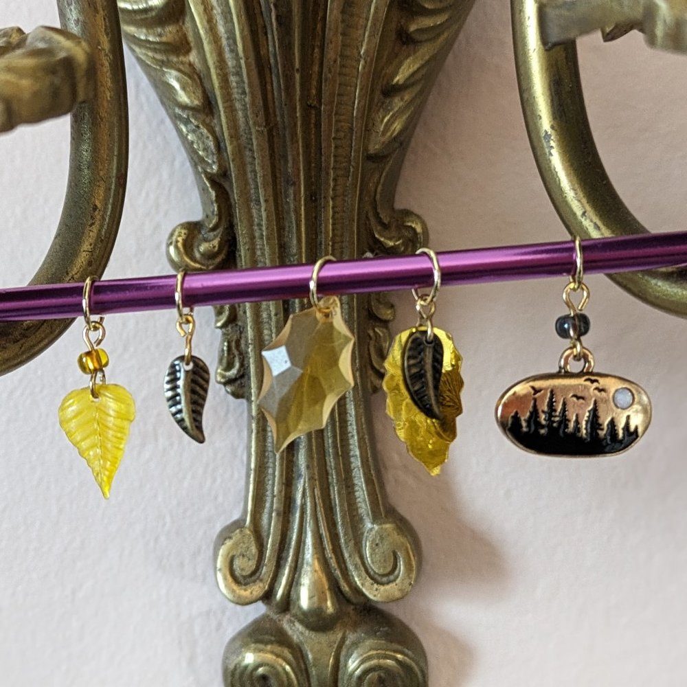 Set of 5 Stitch Markers